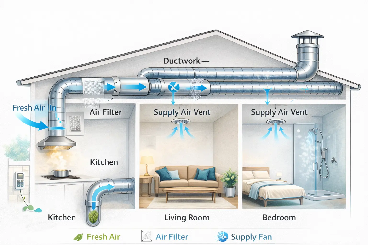 Rengöring av tilluftssystem